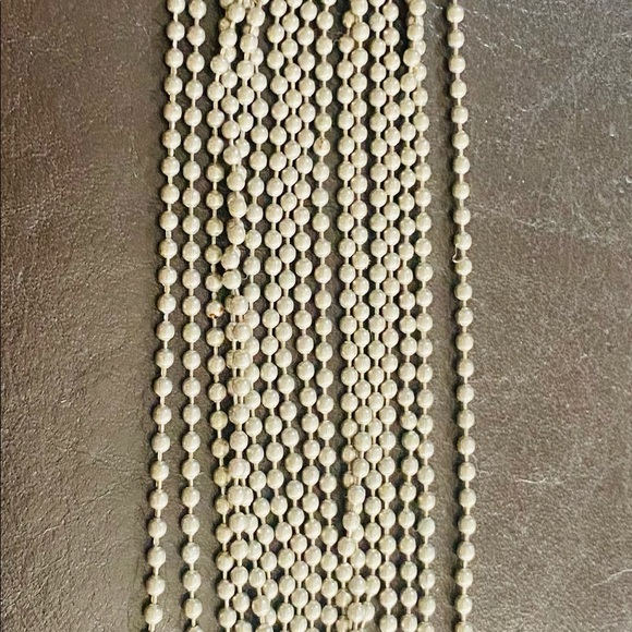 Silver beaded bracelet - Picture 2 of 2